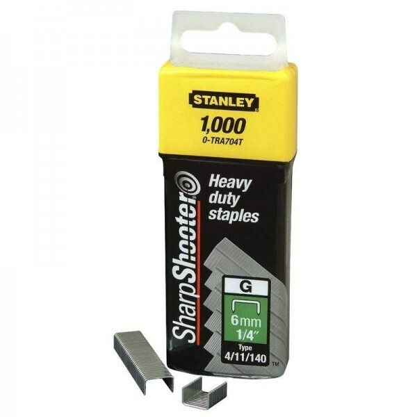 

Скобы Stanley "G" 6мм (1-TRA704T)