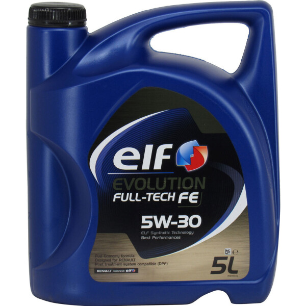 

Моторное масло бензин, дизель 5W-30 (ELF) Evolution Fulltech Fe 5л. 194908