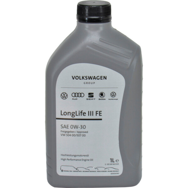 

Моторное масло бензин, дизель 0W-30 (VW Original) Longlife III FE 1л.