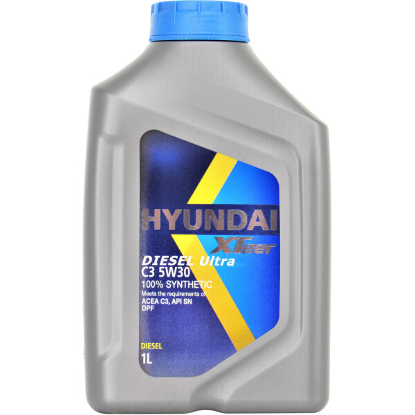 

Моторное масло дизель 5W-30 (HYUNDAI XTeer) Diesel Ultra C3 1л. 1011224