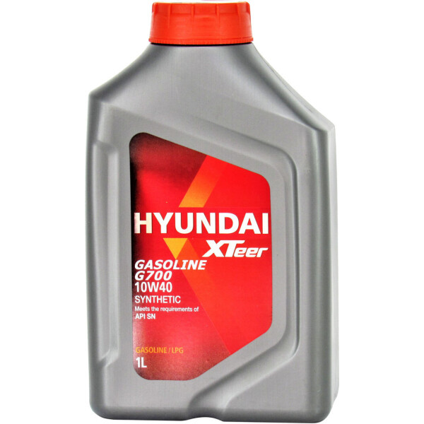 

Моторное масло бензин 10W-40 (HYUNDAI XTeer) Gasoline G700 1л. 1011009