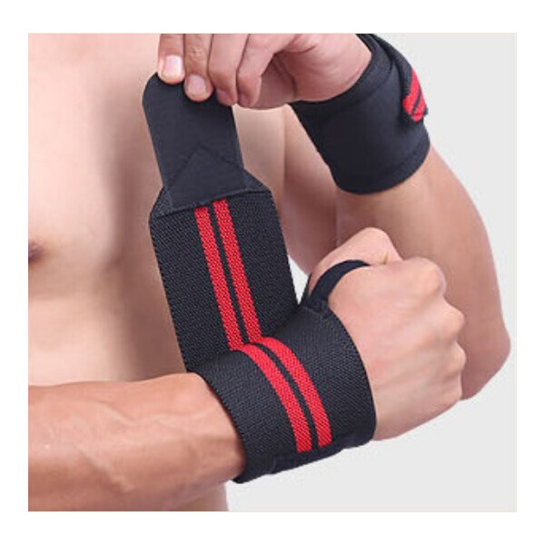 

Фиксатор AOLIKES бандаж для запястья 2 шт красный 01312