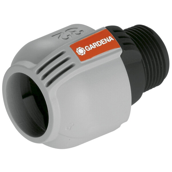

Соединитель Gardena Quick & Easy 32 мм х 1 наружная резьба (02769-20)