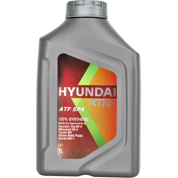 

Трансмиссионное масло ATF (HYUNDAI XTeer) ATF SP-4 1л. 1011006