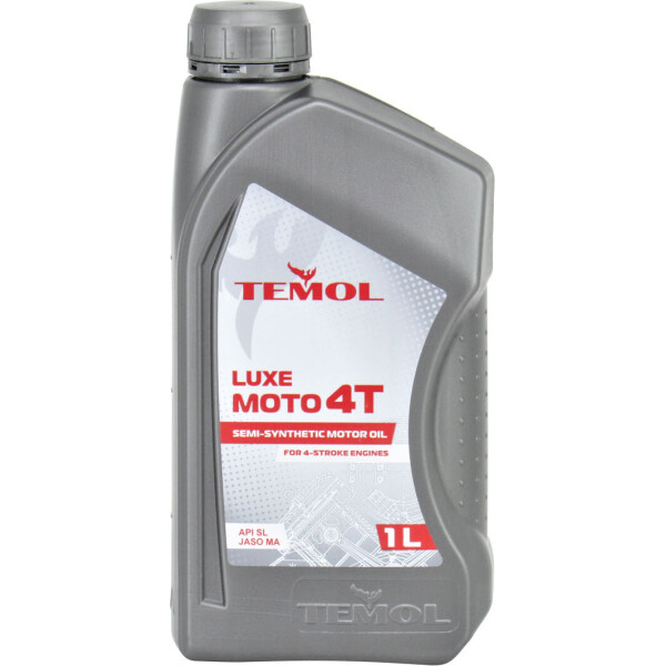 

Моторное масло 4-Т 10W-40 (Temol) Luxe Moto 4T 1л. T-LM4T-1L