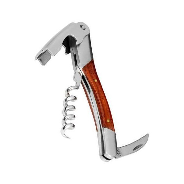 

Чем-штопор барный Corkscrew 2-х ступенчатый (штопор сомелье) 12.5см Empire EM-9689