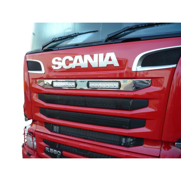 

Светодиодные прожеккторы LAZER GRILLE KIT на SCANIA R-SERIES MY10 (комплект 2 LED балки) r-series-my