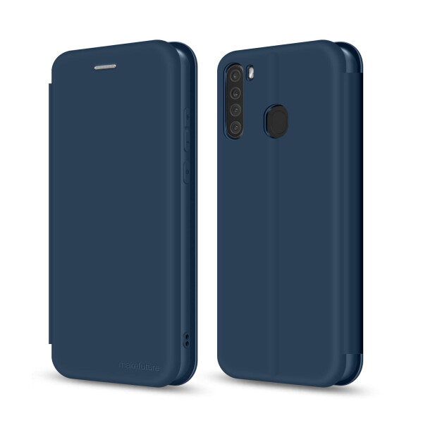 

Чехол-книжка MakeFuture Flip Case Samsung A21 Blue