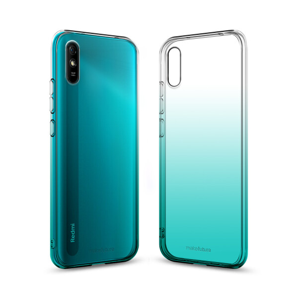 

Кейс MakeFuture Gradient Xiaomi Redmi 9A Azure