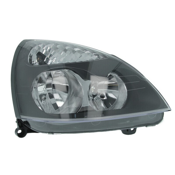 

Фара передняя Renault Clio II 2001-2006 серая правая H7/H1 авт. регул 551-1138R-LDEM6