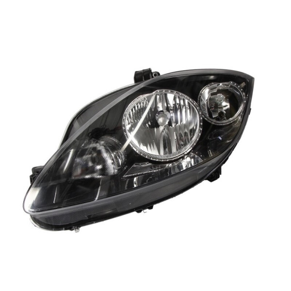 

Фара передняя Seat Leon 2009-2012 левая H7/H1, эл. рег., черная рамка 445-1125L-LDEM2
