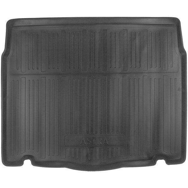 

Коврик в багажник для Opel Astra J HB (09-) полиуретановый 111010101