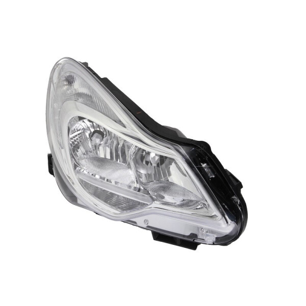 

Фара передняя Opel Corsa D 2011- правая H1/H7, хром. рамка, + коррект. 442-1169RMLDEM1
