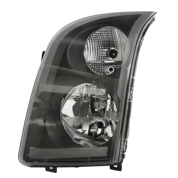 

Фара передняя Volkswagen Crafter 2006-2017 левая H7/H7 черная мех./эл. 441-11B5L-LDEM2