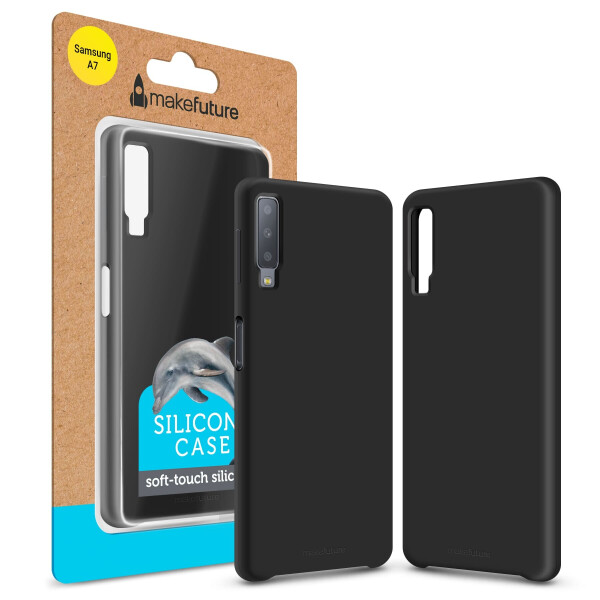 

Кейс MakeFuture Silicone Samsung A7 2018 (A750) Black