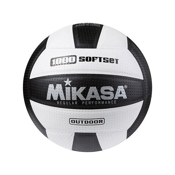 

Мяч волейбольный Mikasa 1000 SoftSet черно-белый
