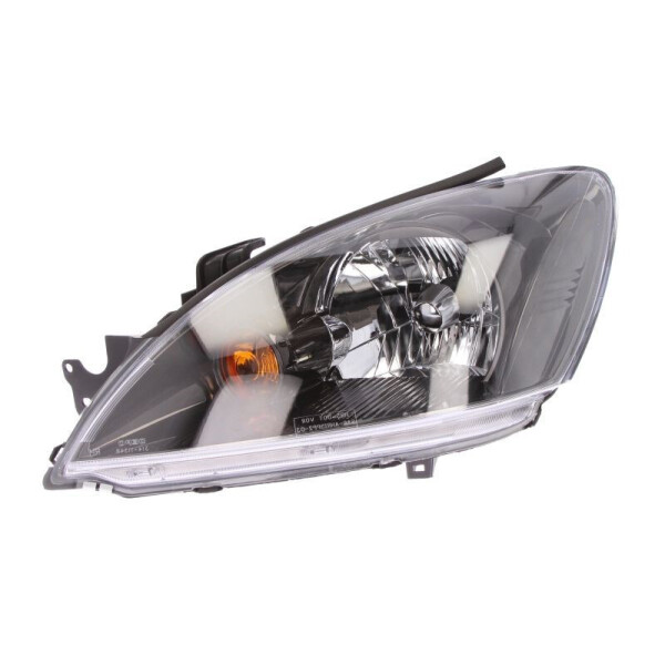 

Фара передняя Mitsubishi Lancer 2003-2009 левая H4 мех.рег. (черная рамка) 214-1172L-LD-E2