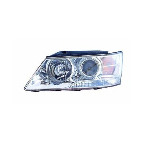 

Фара передняя Hyundai Sonata NF 2008-2010 левая H7/H1 эл.рег., с моторчиком 221-1148L-LD-EM