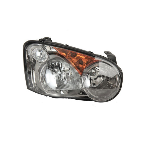 

Фара передняя Subaru Impreza 2003-2005 правая H1/HB3 черная рамка, эл. рег., 220-1111R-LDEM7