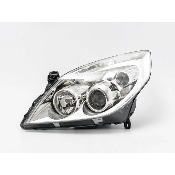 

Фара передняя Opel Vectra C 2006-2008 левая H7/H1 с хром. рамкой, авт. регулир. 442-1148L-LDEM1