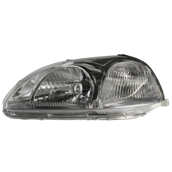 

Фара передняя Honda Civic VI 1997-1999 левая H4, авт. регул. 3/4-дв. (typ Valeo) 217-1119L-LD-EM