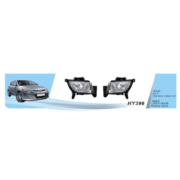

Фары допополнительные модель Hyundai I30 2010- HY-396W (6)
