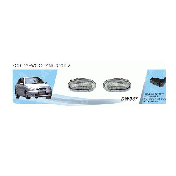 

Фары допополнительные модель Daewoo Lanos 2002- DW-037W (6)