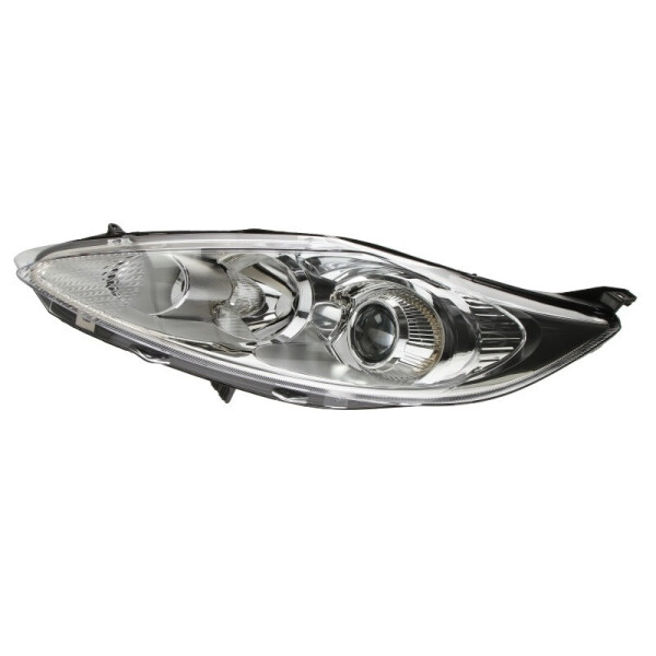 

Фара передняя Ford Fiesta VI 2008-2013 левая H7/H1, серая рамка, эл. рег., с моторч. 431-1188LMLD-EM