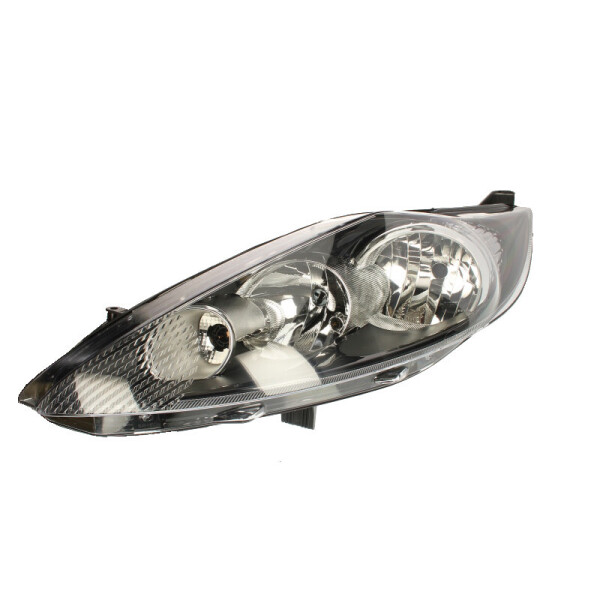 

Фара передняя Ford Fiesta VI 2008-2013 левая H7/H1, черная рамка, эл. рег., с моторч. 431-1187LMLDEM2
