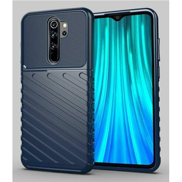 

бампер Deexe для Samsung Galaxy A30s / A50 / A50s цвет Синий (063184_4)