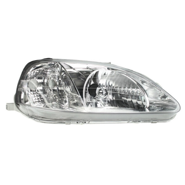 

Фара передняя Honda Civic VI 1999-2001 правая H4, автом. регул. (тип Valeo) 217-1131R-LD-EM