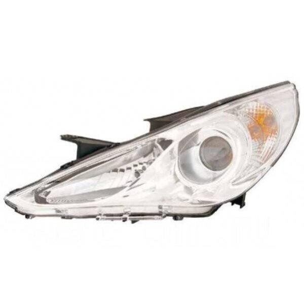 

Фара передняя Hyundai Sonata YF 2011-2014 правая H7/H7 автом. рег..с мотором, хром.рамка 221-1156R-LDEM1