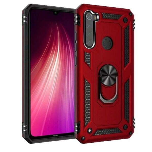 

с кольцом Defender для Xiaomi Redmi Note 8 цвет Красный (084867)
