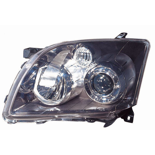 

Фара передняя Toyota Avensis 2006-2008 H7/H1,левая эл.рег. черная рамка 212-11L1L-LDEM7