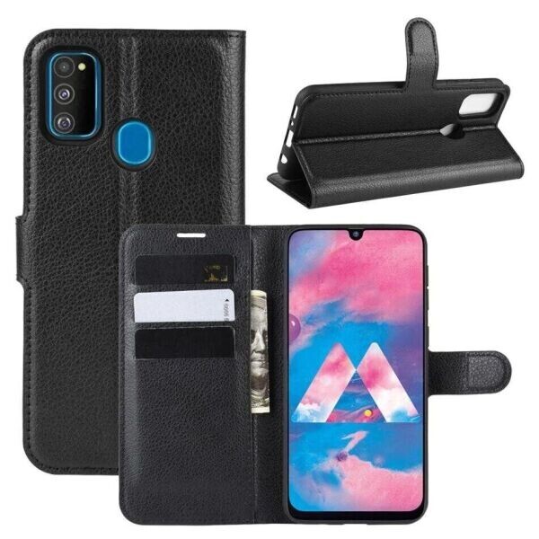 

Книжка с карманами для карт для Samsung Galaxy M31 цвет Черный (065416_1)