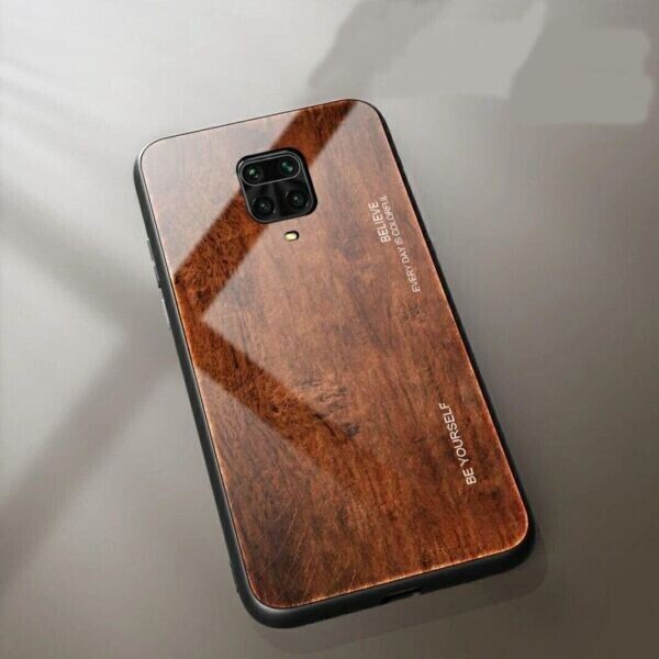

Силиконовый со Стеклянной крышкой для Xiaomi Redmi Note 9s / Note 9 Pro цвет Тёмно-коричневый (085330_8)
