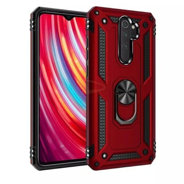 

с кольцом Defender для Xiaomi Redmi Note 8 Pro цвет Красный (084767)