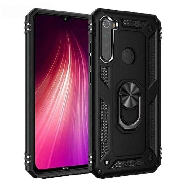 

с кольцом Defender для Xiaomi Redmi Note 8T цвет Черный (085167_1)