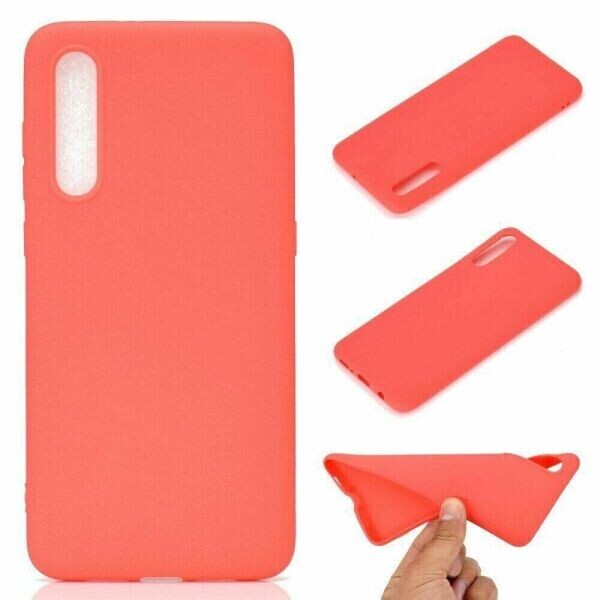 Акція на Candy Silicone для Samsung Galaxy A30s / A50 / A50s цвет Красный (063108_5) від Allo UA