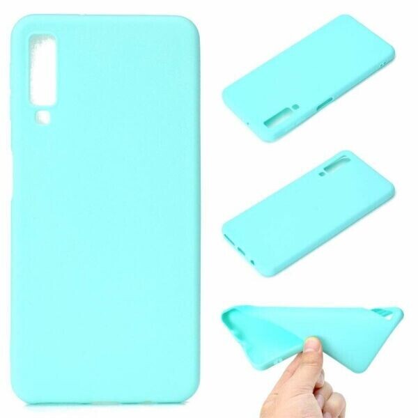 

Candy Silicone для Samsung Galaxy A7 (2018) / A750 цвет Бирюзовый (062108)