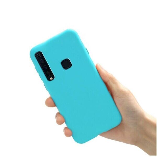 

Candy Silicone для Samsung Galaxy A9 (2018) цвет Бирюзовый (062408)