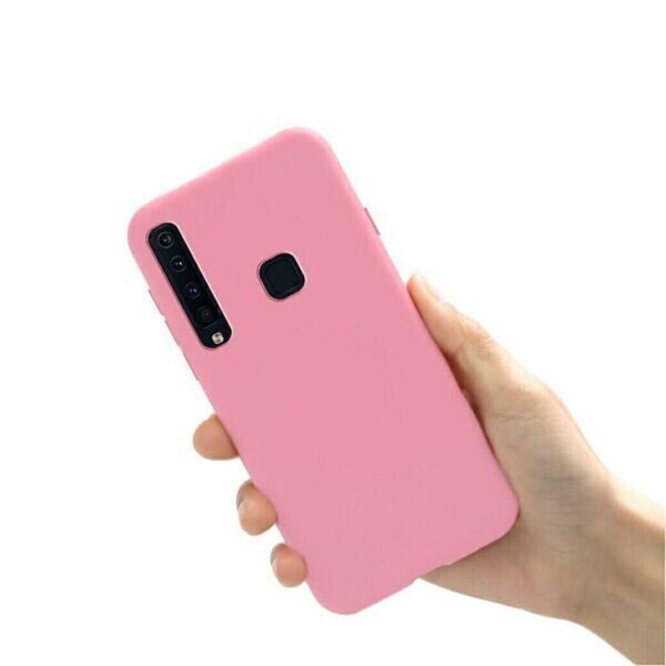 

Candy Silicone для Samsung Galaxy A9 (2018) цвет Розовый (062408_6)