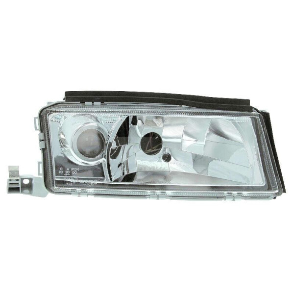 

Фара передняя Skoda Octavia Tour 1997-8/2000 правая H4/H3 автом. регул. (серая L&K) 665-1108R-LDEMF