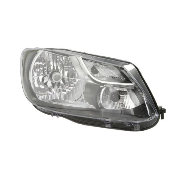 

Фара передняя Volkswagen Caddy 2010-/Touran 2010-2015 правая H4, автомат.рег,+мотор., чёрн. отраж 441-11G3RMLDEM2