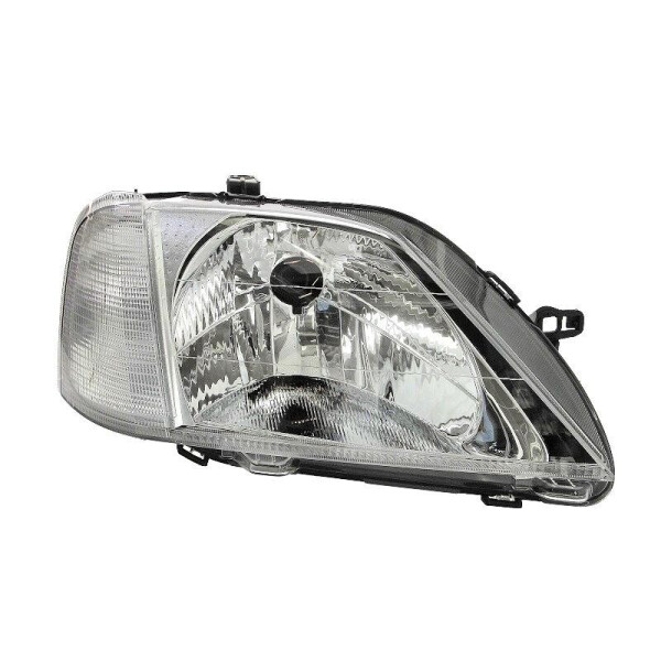 

Фара передняя Dacia/Renault Logan 2005-2008 правая H4 авт. регул. 551-1153R-LD-EM