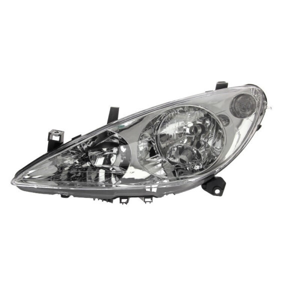 

Фара передняя Peugeot 307 2000-2005 левая H7/H1/H1, автом. регул. 550-1128L-LDEMF