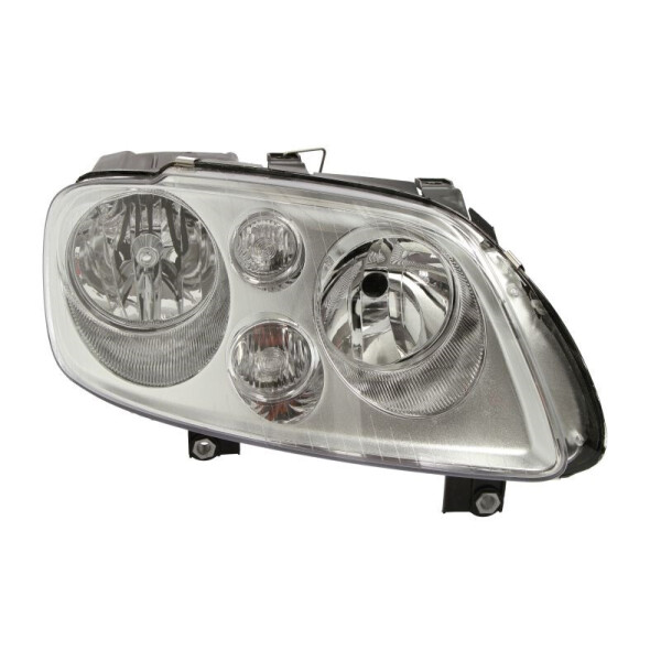 

Фара передняя Volkswagen Caddy 2004-2010/Touran 2003-2006 правая H7/H7, эл. рег., с моторч.,хром. ра 441-1172R-LDBM1