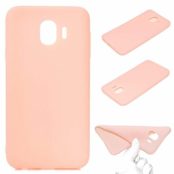 

Candy Silicone для Samsung Galaxy J4 (2018) / J400 цвет Розовый (060908_6)