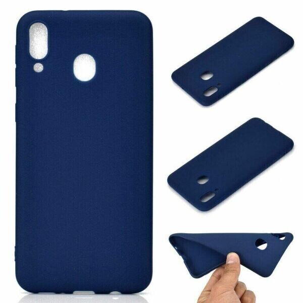 

Candy Silicone для Samsung Galaxy M20 цвет Синий (062608_4)