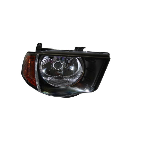 

Фара передняя Mitsubishi L200 2006-2015 правая H4 с оранж. указ.поворота, эл. рег., 214-1180R-LD-EM